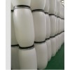榕成塑料桶生產(chǎn)廠家150L透明pe塑料桶加厚抗摔耐酸堿白色圓桶