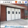 深圳廠家直銷保溫車庫工業折疊門 防雨帶小門折疊式工業車庫門