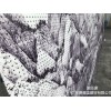 中餐廳室內裝飾3D噴繪山水畫鋁單板_裝飾造型鋁單板