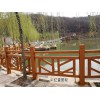 水泥欄桿如何制作仿木紋理效果，仿木護欄廠家分享安裝經(jīng)驗