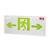 敏華疏散指示燈小型拉絲鋁面板單面標(biāo)志燈